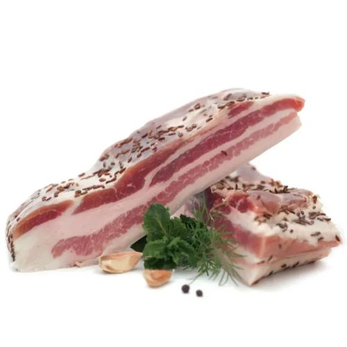 Сало с перцем