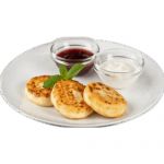 Сырники с курагой